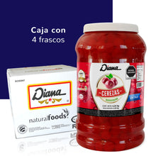 Cargar imagen en el visor de la galería, Cerezas sin Tallo - Caja c/4 Frascos de 4.150 Kg