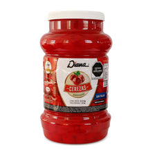 Cargar imagen en el visor de la galería, Cerezas sin Tallo - Caja c/4 Frascos de 3.400 Kg