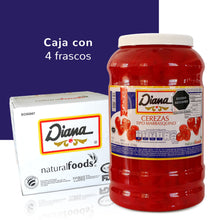 Cargar imagen en el visor de la galería, Cerezas en Mitades - Caja c/4 Frascos de 4.150 Kg