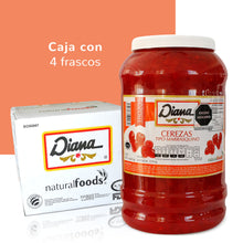 Cargar imagen en el visor de la galería, Cerezas en Trozos - Caja c/4 Frascos de 4.150 Kg